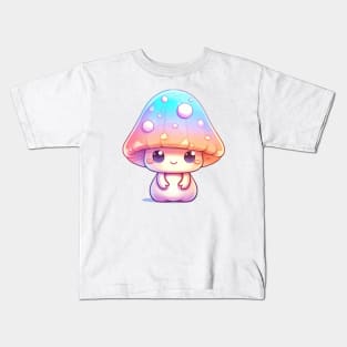 Cute Psychedelic Mushroom Kids T-Shirt